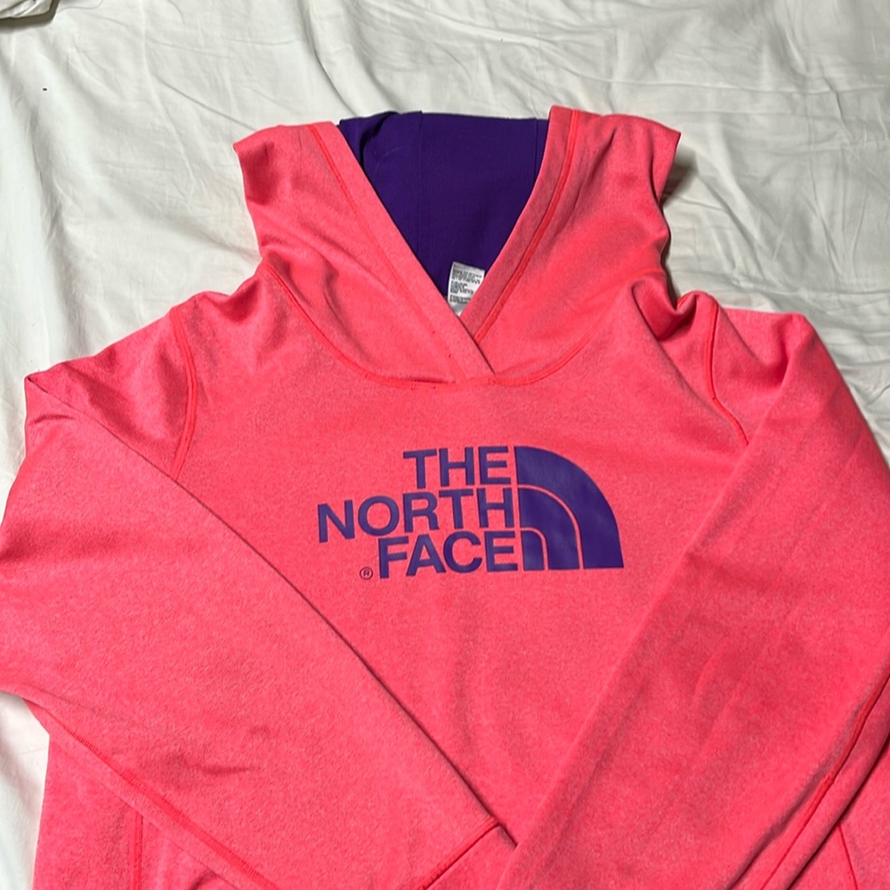 North Face XL hooded sweatshirts